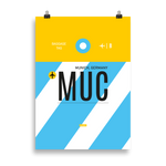 Load image into Gallery viewer, MUC - Munich Premium Poster

