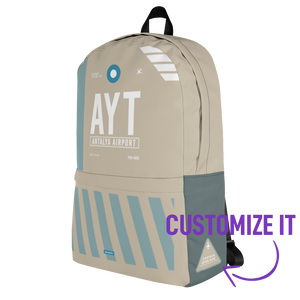 AYT - Antalya backpack airport code