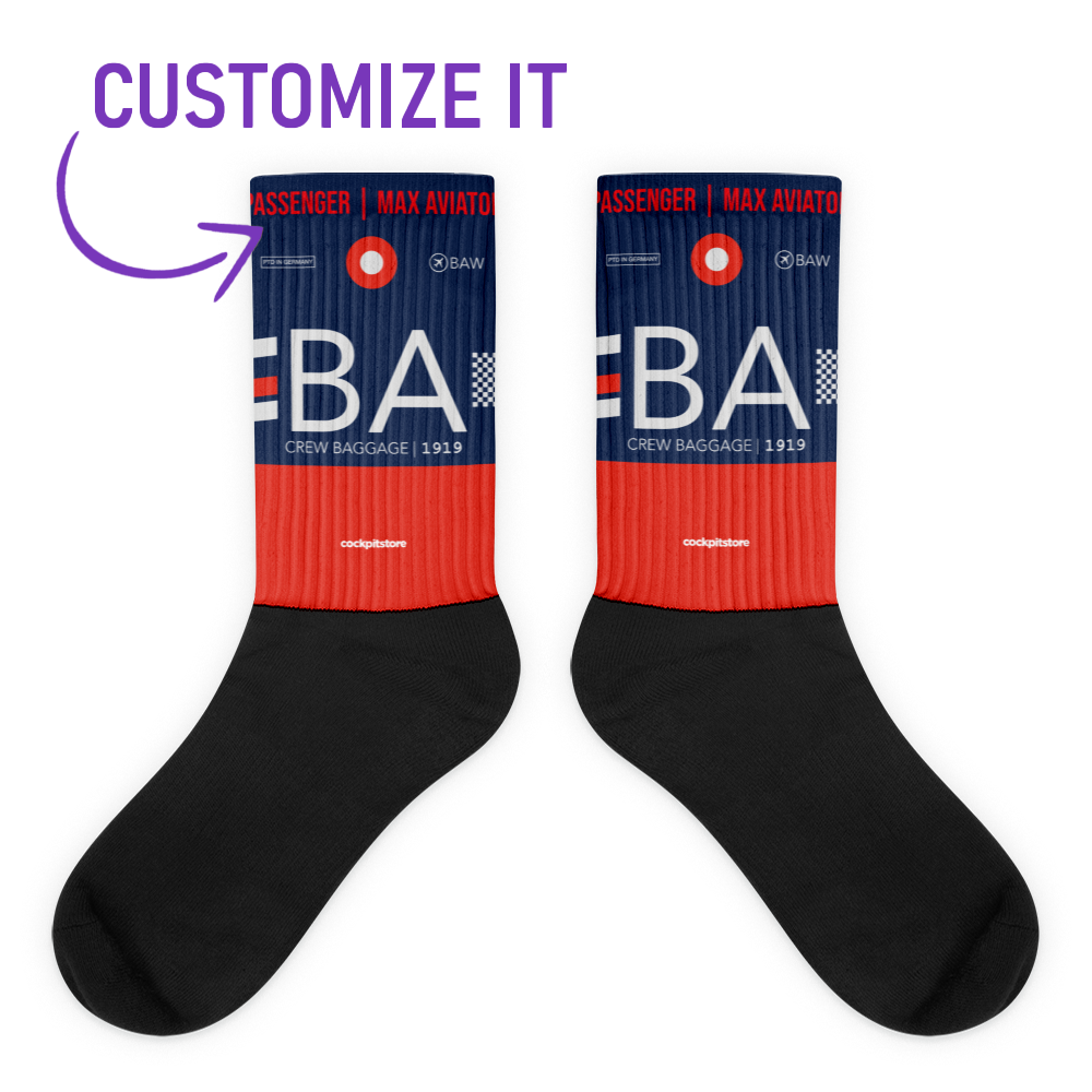 BA - Airline Socken Crew Tag