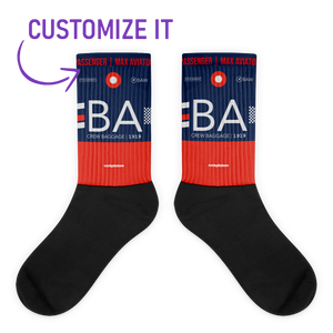 BA - Airline Socken Crew Tag