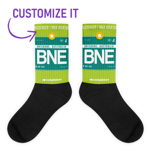 BNE - Brisbane Socken Flughafencode