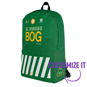 BOG - Bogota backpack airport code