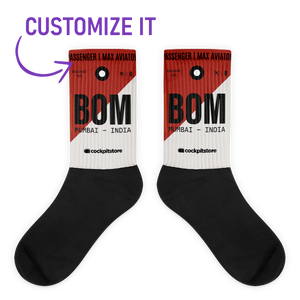 BOM - Mumbai socks airport code