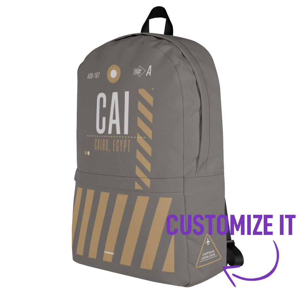 CAI - Cairo backpack airport code