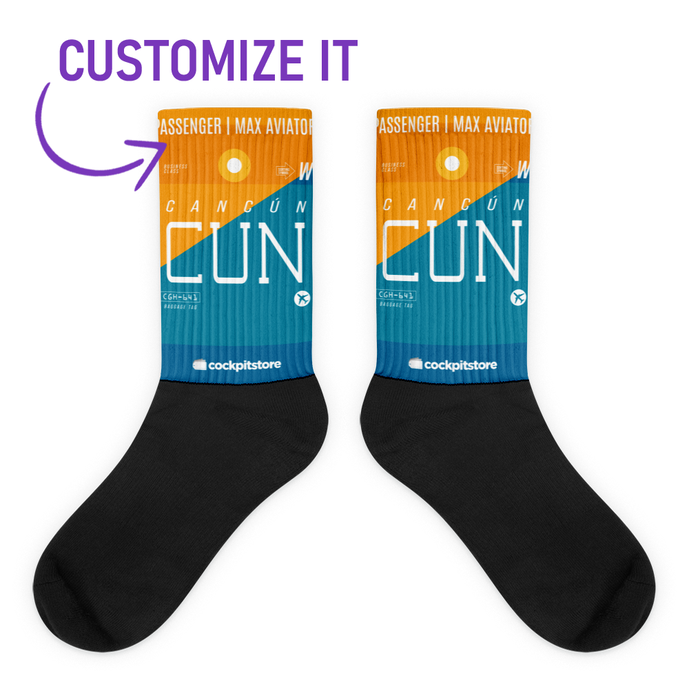CUN - Cancun Socken Flughafencode
