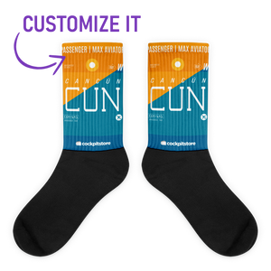 CUN - Cancun Socken Flughafencode