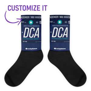 DCA - Washington socks airport code