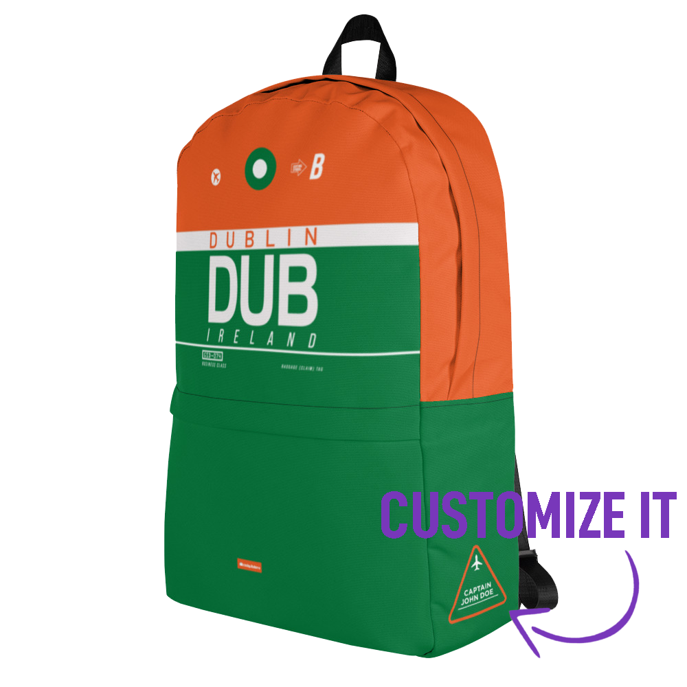 DUB - Dublin Rucksack Flughafencode