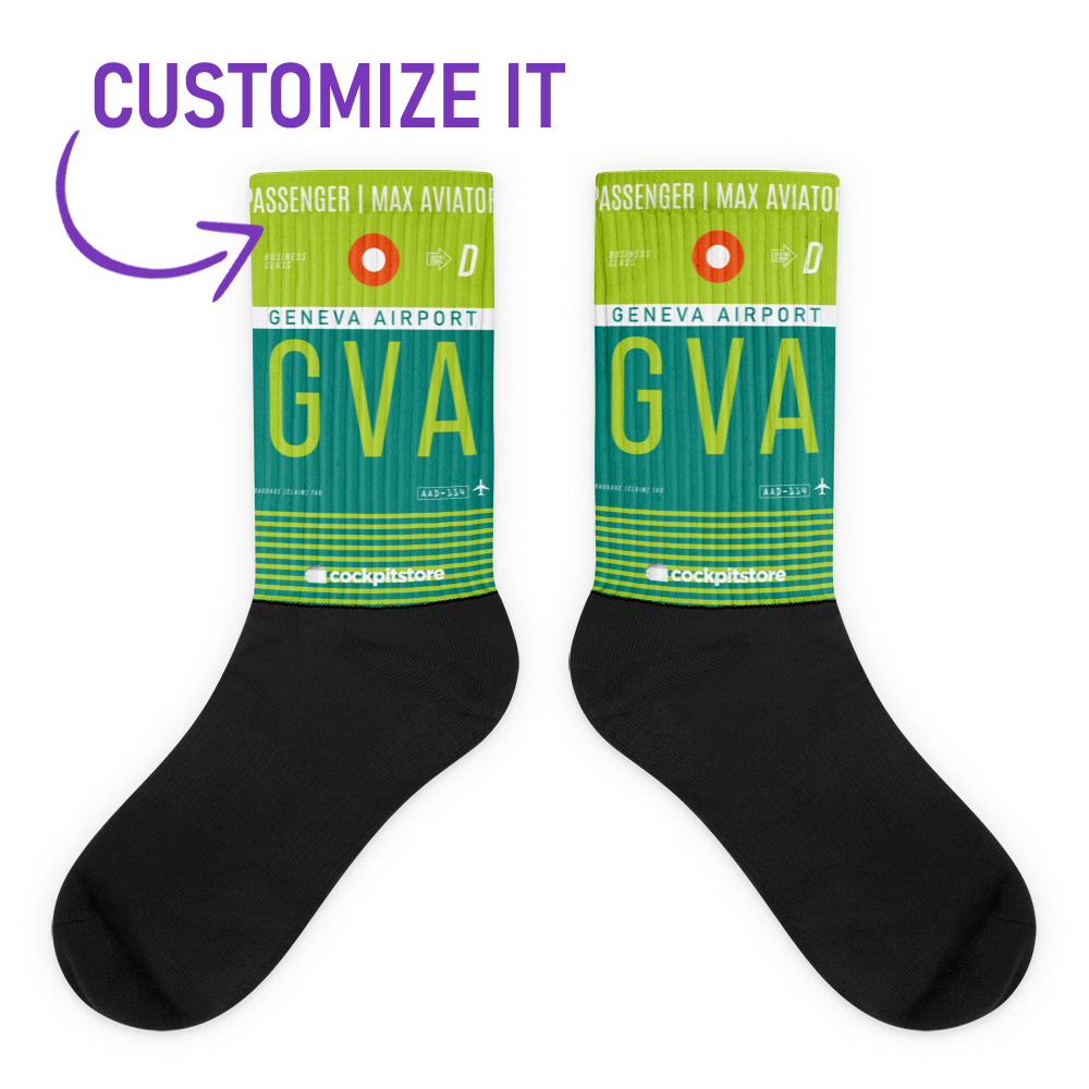 GVA - Geneva socks airport code