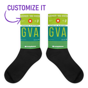 GVA - Geneva socks airport code