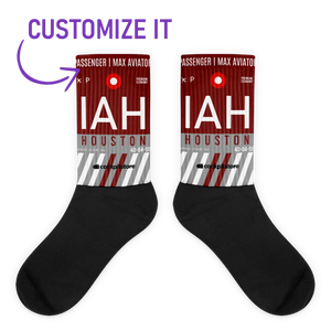 IAH - Houston socks airport code
