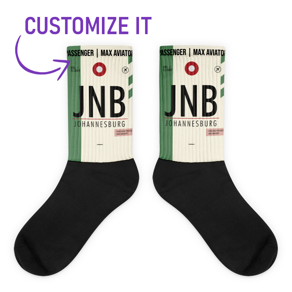 JNB - Johannesburg Socken Flughafencode