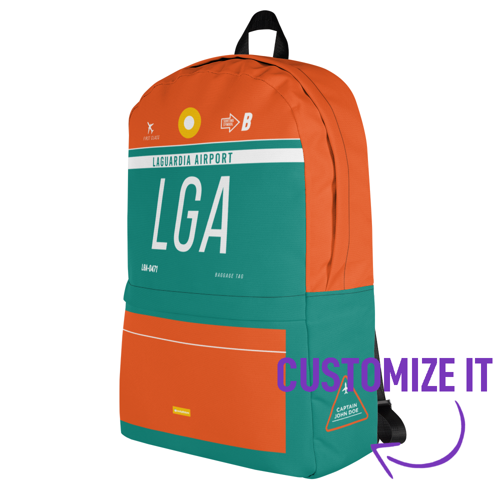 LGA - LaGuardia backpack airport code
