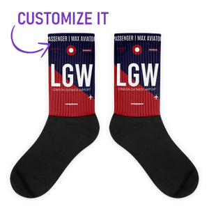 LGW - London - Gatwick airport socks code