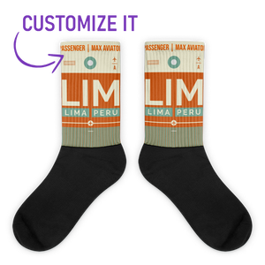 LIM - Lima Socks airport code