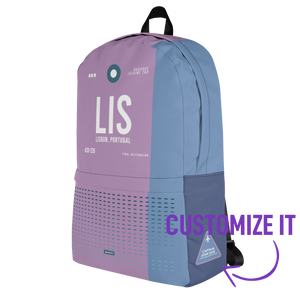 LIS - Lisbon backpack airport code