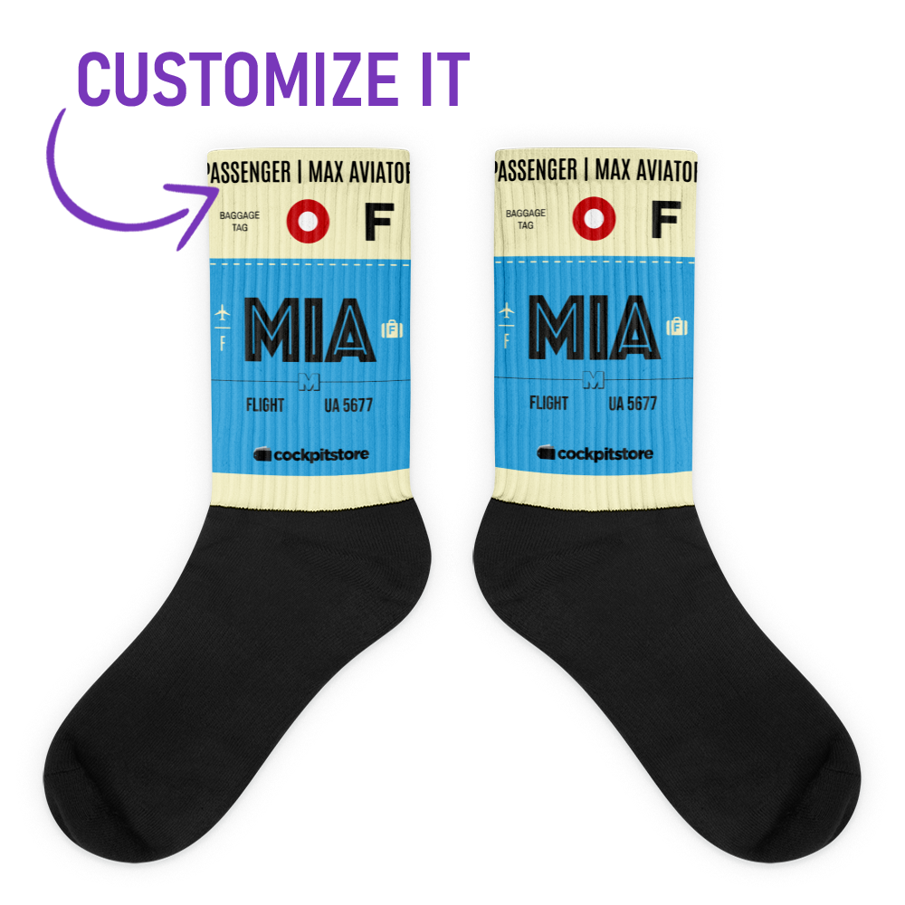 MIA - Miami socks airport code