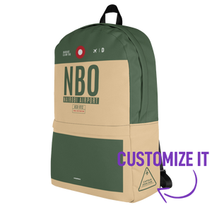 NBO - Nairobi Backpack Airport Code