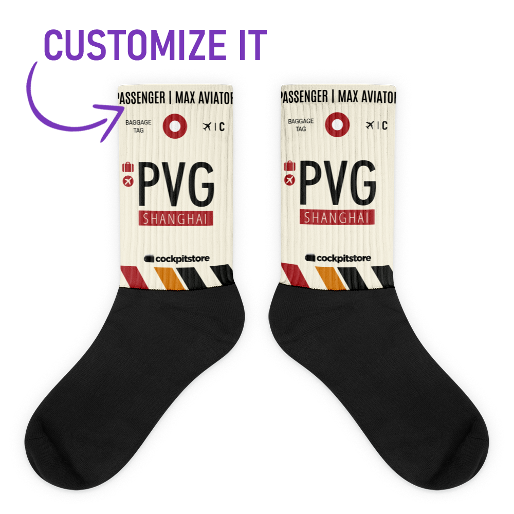 PVG - Shanghai - Pudong Socken Flughafencode