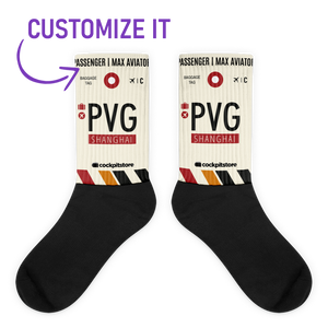 PVG - Shanghai - Pudong Socks airport code