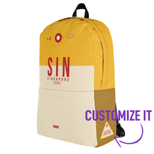 SIN - Singapore Backpack Airport Code