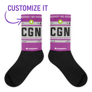 CGN - Cologne socks airport code