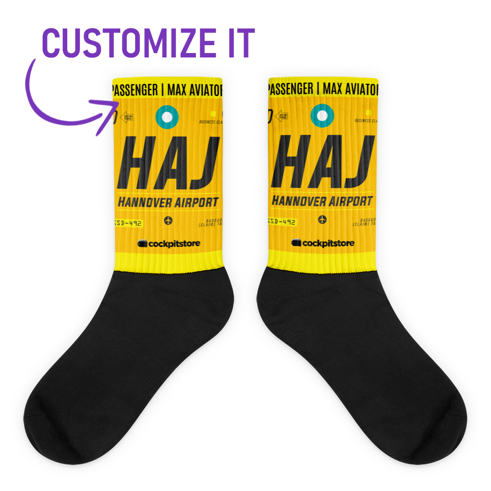 HAJ - Hanover socks airport code