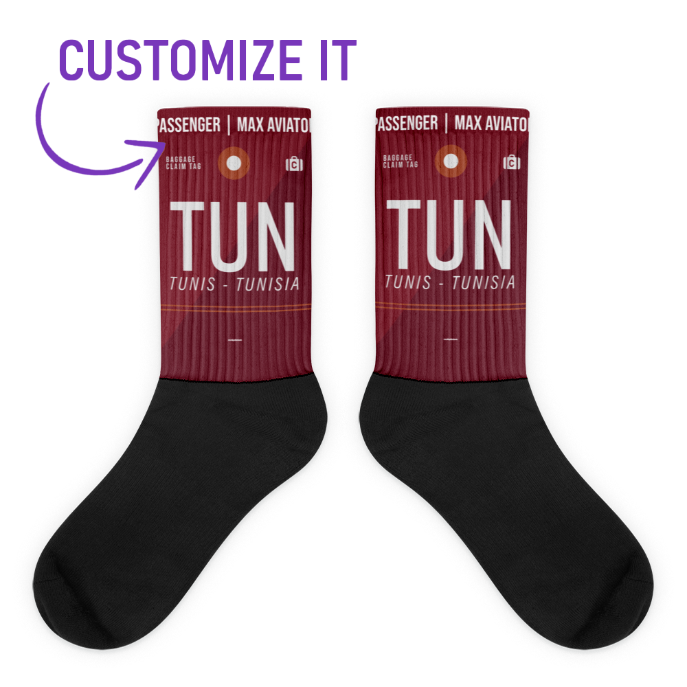 TUN - Tunis socks airport code