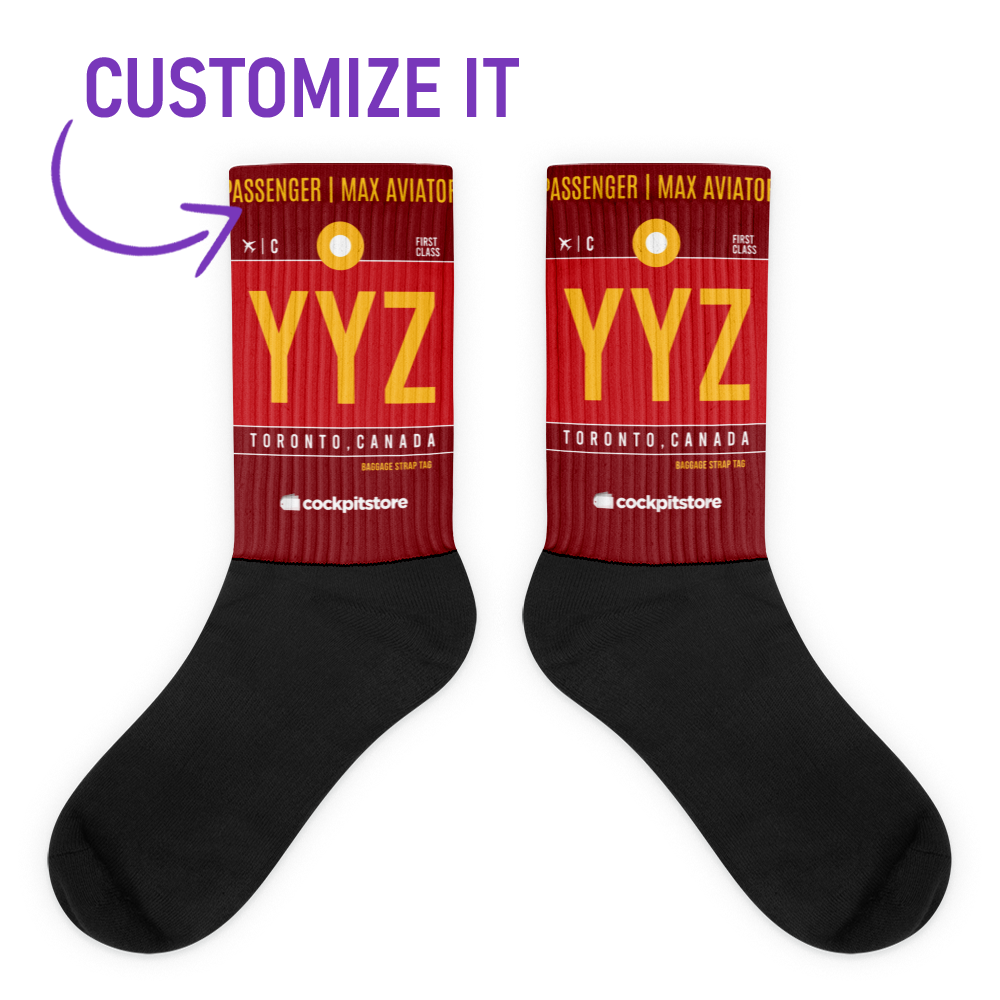 YYZ - Toronto Socken Flughafencode