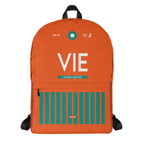 VIE - Vienna backpack airport code