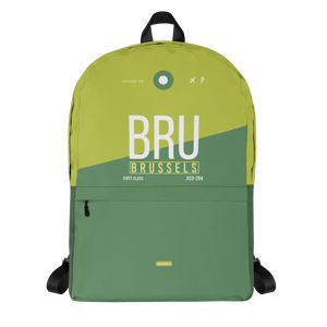 BRU - Brussels backpack airport code