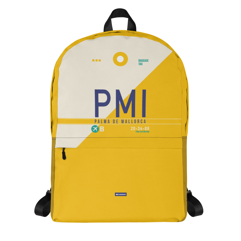 PMI - Palma De Mallorca backpack airport code