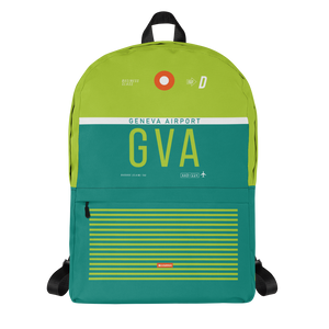 GVA - Geneva backpack airport code