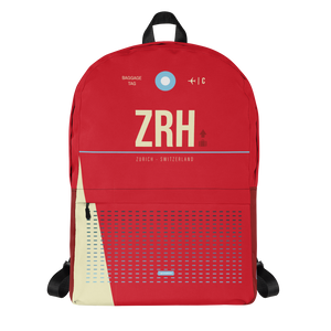 ZRH - Zurich backpack airport code