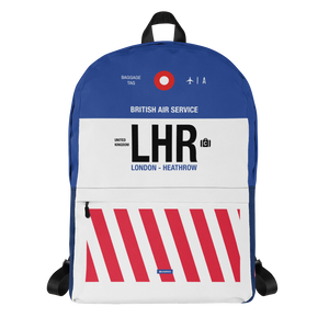 LHR - London - Heathrow backpack airport code