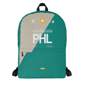 PHL - Philadelphia backpack airport code