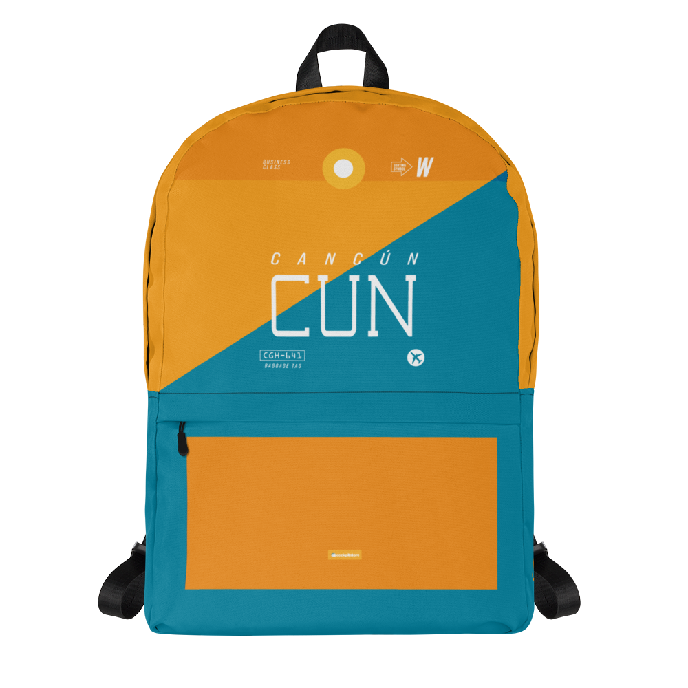CUN - Cancun backpack airport code