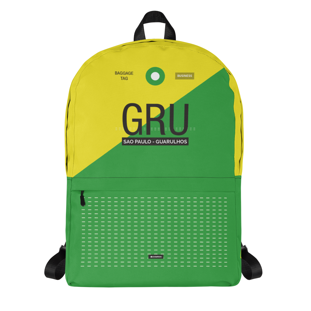 GRU - Sao Paulo - Guarulhos backpack airport code