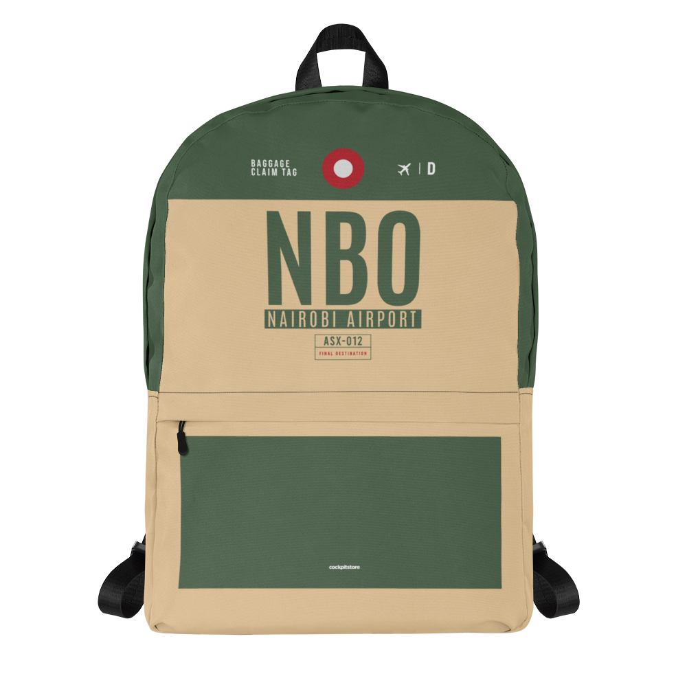 NBO - Nairobi Backpack Airport Code