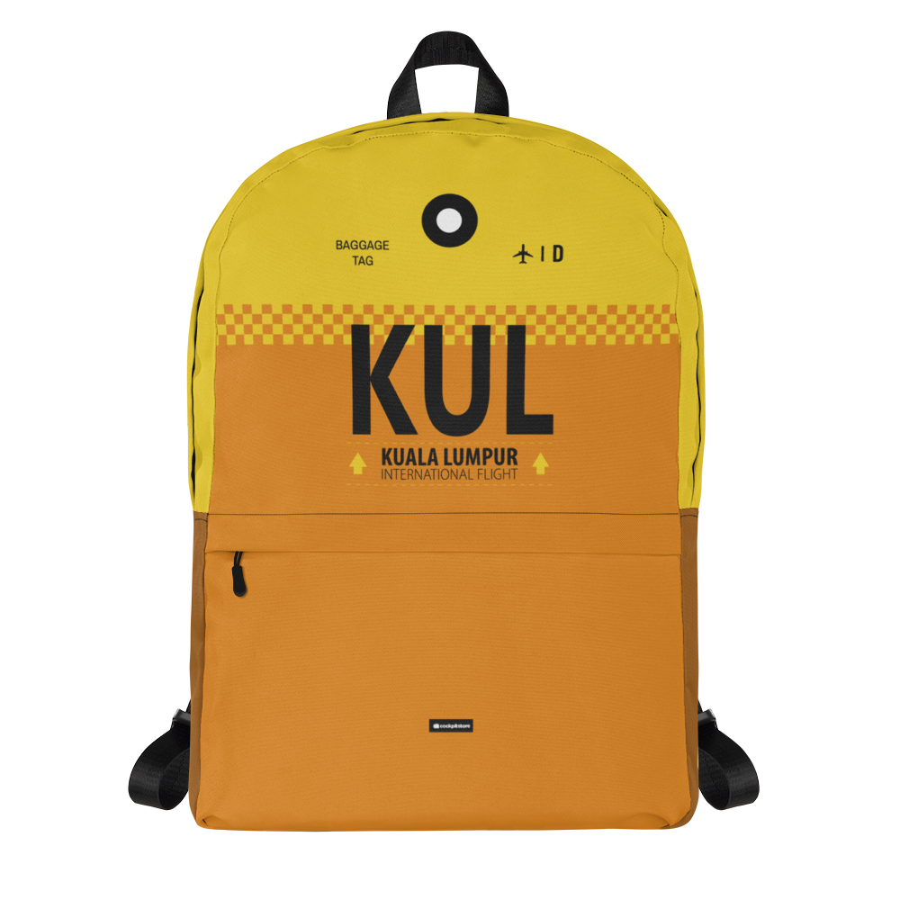 KUL - Kuala Lumpur backpack airport code