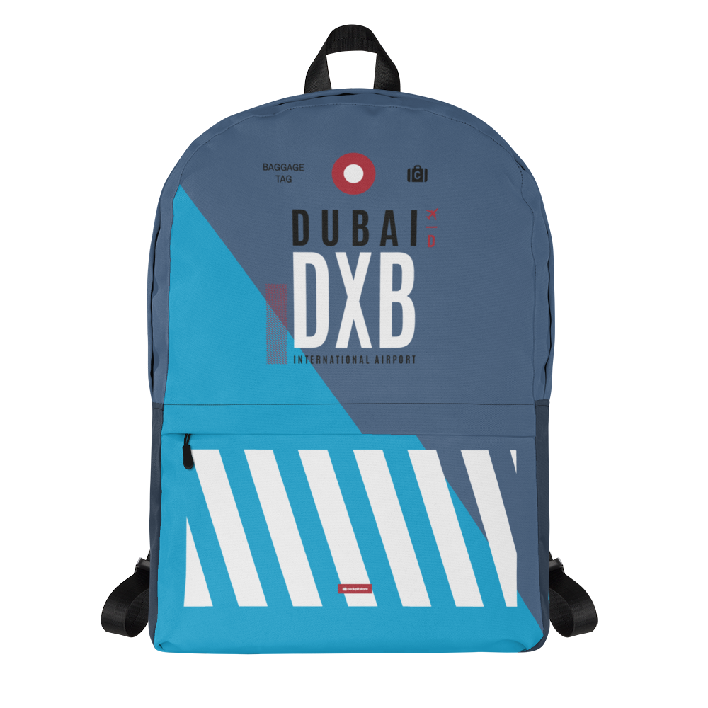 DXB - Dubai Backpack Airport Code