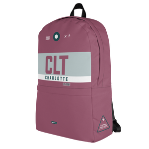 CLT - Charlotte backpack airport code
