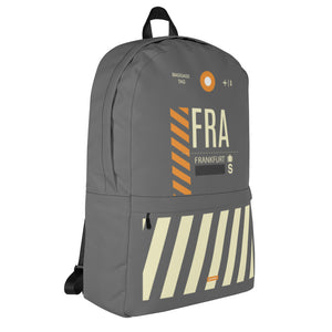 FRA - Frankfurt backpack airport code