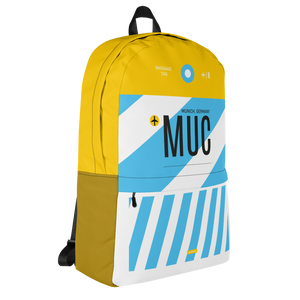 MUC - Munich backpack airport code