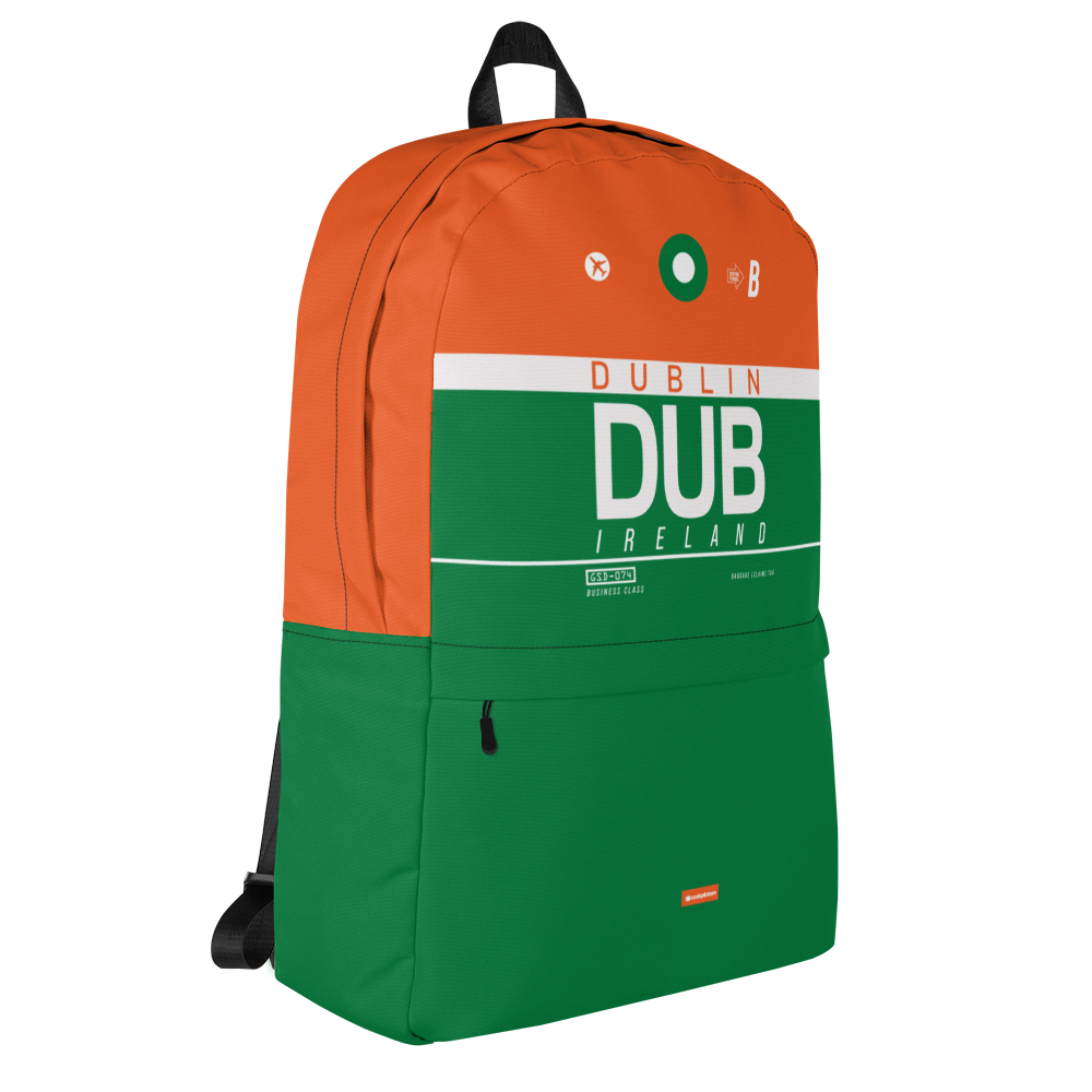 DUB - Dublin backpack airport code