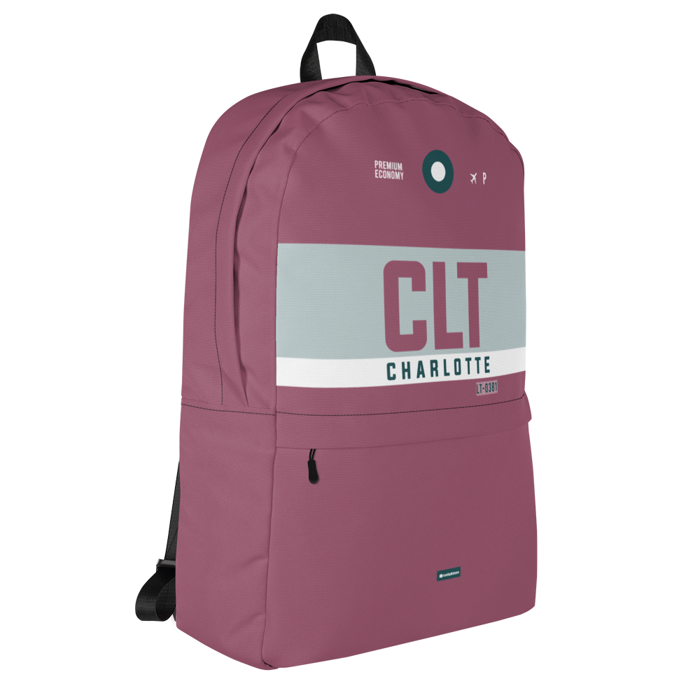CLT - Charlotte backpack airport code