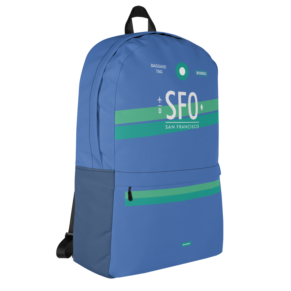 SFO - San Francisco backpack airport code