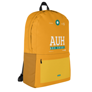 AUH - Abu Dhabi backpack airport code