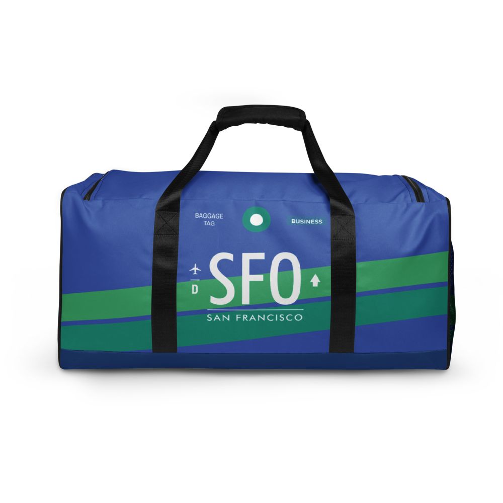 SFO - San Francisco weekend bag airport code