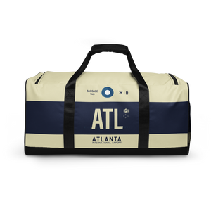 ATL - Atlanta weekend bag airport code